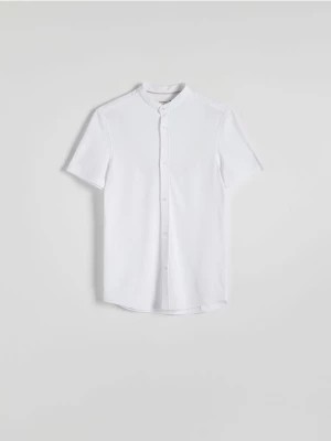 Zdjęcie produktu Reserved - Koszula slim fit ze stójką - biały