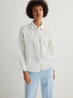 Zdjęcie produktu Reserved - Koszula z haftem - biały