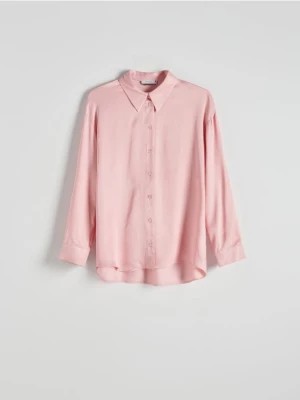 Zdjęcie produktu Reserved - Koszula z wiskozy - pastelowy róż