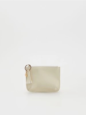 Zdjęcie produktu Reserved - Mały portfel z chwostem - złamana biel