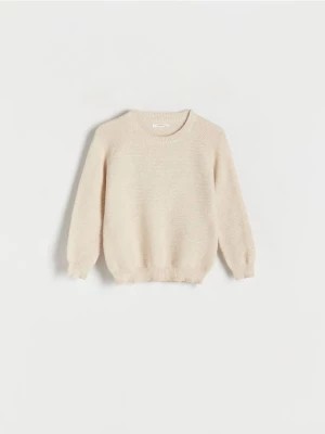 Zdjęcie produktu Reserved - Melanżowy sweter - beżowy