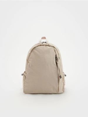 Zdjęcie produktu Reserved - Nylonowy plecak - beżowy