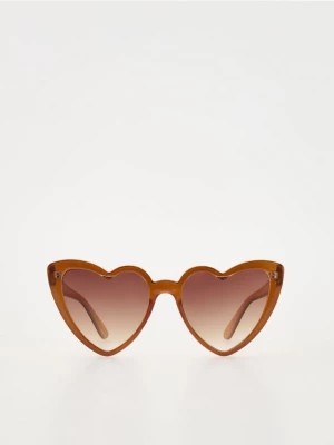 Zdjęcie produktu Reserved - Okulary przeciwsłoneczne - brązowy