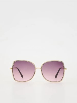Zdjęcie produktu Reserved - Okulary przeciwsłoneczne - fioletowy