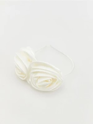 Zdjęcie produktu Reserved - Opaska z kwiatami na włosy - biały