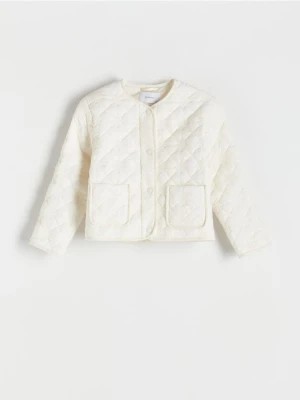 Zdjęcie produktu Reserved - Pikowana kurtka - złamana biel