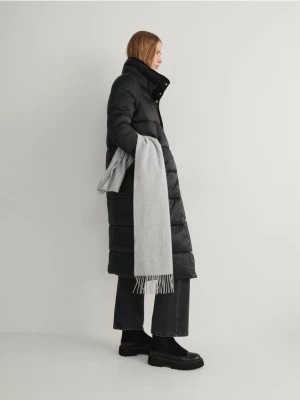 Zdjęcie produktu Reserved - Pikowany płaszcz ze stójką - czarny