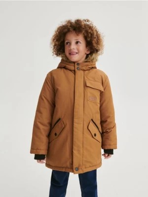 Zdjęcie produktu Reserved - Płaszcz z kapturem 2 w 1 - brązowy