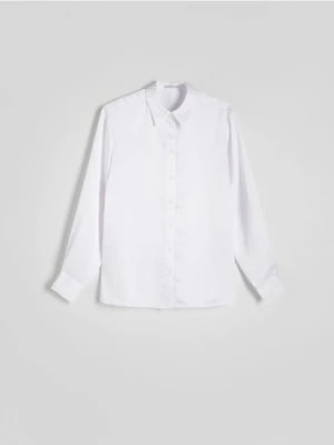 Zdjęcie produktu Reserved - Satynowa koszula - złamana biel