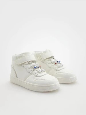 Zdjęcie produktu Reserved - Sneakersy z aplikacją - biały