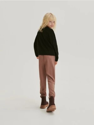 Zdjęcie produktu Reserved - Spodnie z wiskozą - bursztynowy