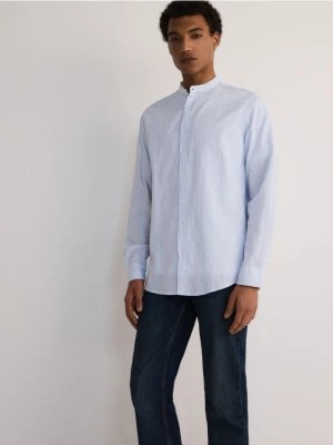 Zdjęcie produktu Reserved - Strukturalna koszula regular fit - jasnoniebieski