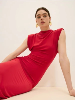 Zdjęcie produktu Reserved - Sukienka midi - czerwony