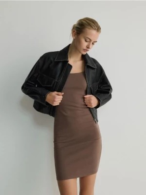 Zdjęcie produktu Reserved - Sukienka mini - ciemnobrązowy