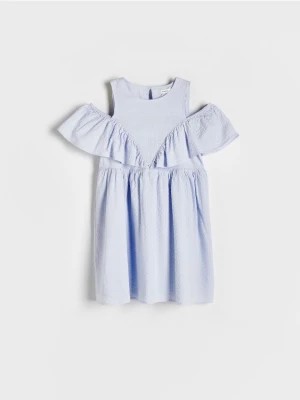 Zdjęcie produktu Reserved - Sukienka typu hiszpanka - jasnoniebieski