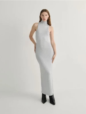 Zdjęcie produktu Reserved - Sukienka z metalizowaną nicią - srebrny