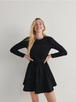 Zdjęcie produktu Reserved - Sukienka z paskiem - czarny