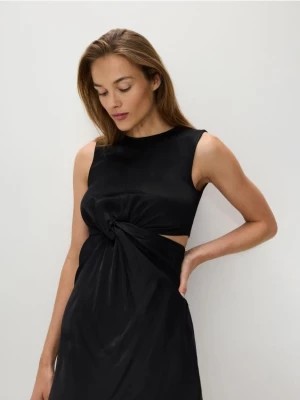Zdjęcie produktu Reserved - Sukienka z wiskozy - czarny