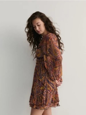 Zdjęcie produktu Reserved - Sukienka ze wzorem paisley - wielobarwny