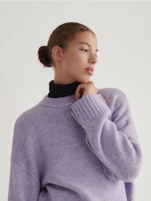 Zdjęcie produktu Reserved - Sweter oversize - lawendowy