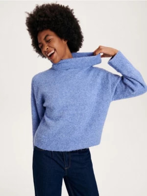 Zdjęcie produktu Reserved - Sweter z golfem - jasnoniebieski