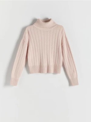 Zdjęcie produktu Reserved - Sweter z golfem - różowy
