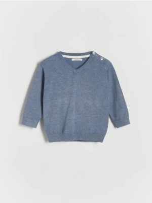 Zdjęcie produktu Reserved - Sweter z wiskozą - granatowy