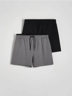 Zdjęcie produktu Reserved - Szorty piżamowe 2 pack - czarny