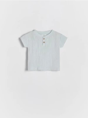 Zdjęcie produktu Reserved - T-shirt oversize - jasnoniebieski
