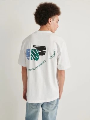 Zdjęcie produktu Reserved - T-shirt relaxed fit - biały