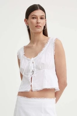 Zdjęcie produktu Résumé bluzka bawełniana BernadetteRS Top damska kolor biały gładka 121671175 Resume