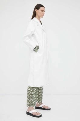 Zdjęcie produktu Résumé płaszcz damski kolor biały przejściowy Resume