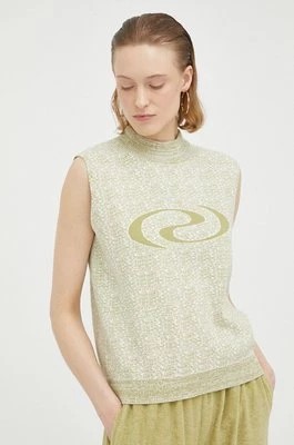 Zdjęcie produktu Résumé sweter z domieszką kaszmiru kolor zielony Resume