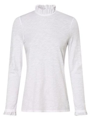Zdjęcie produktu Rich & Royal Damska koszulka z długim rękawem Kobiety Dżersej biały jednolity,