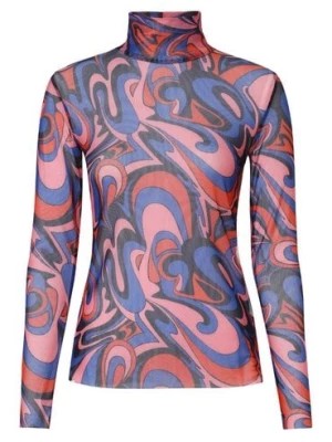 Zdjęcie produktu Rich & Royal Damska koszulka z długim rękawem Kobiety Sztuczne włókno wielokolorowy|różowy|niebieski wzorzysty,