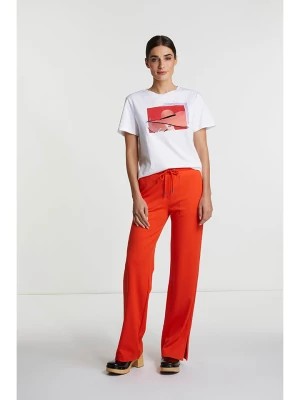Zdjęcie produktu Rich & Royal Spodnie w kolorze pomarańczowym rozmiar: 40