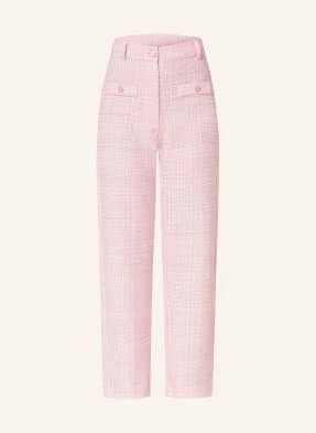 Zdjęcie produktu Rich&Royal Spodnie Z Tweedu Z Błyszczącą Przędzą rosa