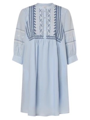 Zdjęcie produktu Rich & Royal Sukienka damska Kobiety Bawełna niebieski jednolity,