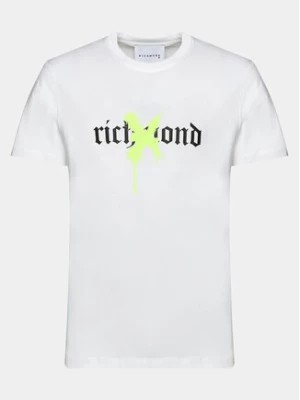 Zdjęcie produktu Richmond X T-Shirt Ulsoy UMP24052TS Biały Regular Fit