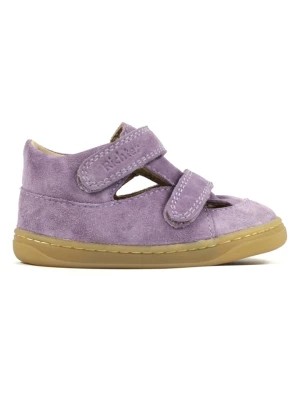 Zdjęcie produktu Richter Shoes Skórzane buty w kolorze fioletowym do chodzenia na boso rozmiar: 22