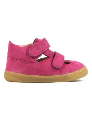 Zdjęcie produktu Richter Shoes Skórzane buty w kolorze różowym do chodzenia na boso rozmiar: 26
