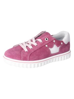 Zdjęcie produktu Ricosta Skórzane sneakersy "Milli" w kolorze różowym rozmiar: 28