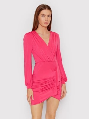 Zdjęcie produktu Rinascimento Sukienka koktajlowa CFC0107346003 Różowy Slim Fit
