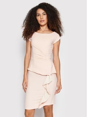 Zdjęcie produktu Rinascimento Sukienka koktajlowa CFC0107604003 Różowy Slim Fit