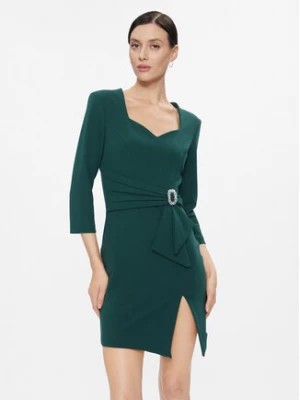 Zdjęcie produktu Rinascimento Sukienka koktajlowa CFC0116131003 Zielony Slim Fit