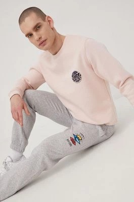 Zdjęcie produktu Rip Curl bluza męska kolor różowy z nadrukiem