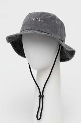 Zdjęcie produktu Rip Curl kapelusz kolor szary bawełniany