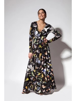Zdjęcie produktu Risk made in warsaw Sukienka w kolorze czarnym ze wzorem rozmiar: XS