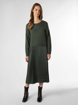 Zdjęcie produktu Robe Légère Sukienka damska 3 w 1 z dodatkiem moheru Kobiety zielony jednolity,