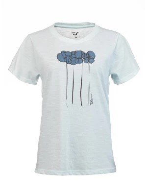 Zdjęcie produktu ROCK EXPERIENCE Koszulka funkcyjna Blumen" w kolorze błękitnym rozmiar: 44